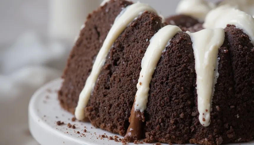 Chocolate Buttermilk Cake With Sour Cream