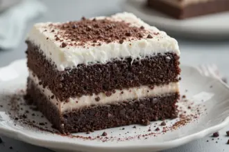 Chocolate Icebox Cake With Whipped Cream