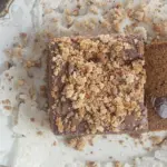 Chocolate Loaf Cake With Crumb Topping