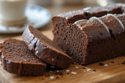 Chocolate Loaf Cake With Milk