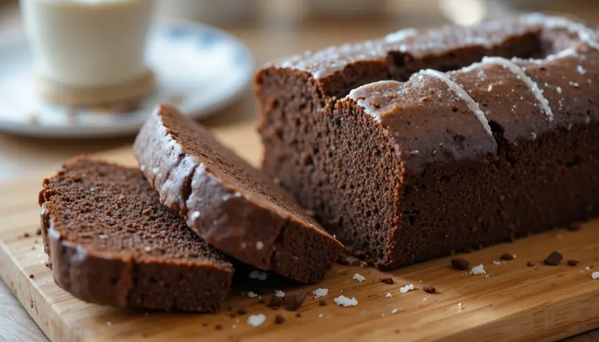 Chocolate Loaf Cake With Milk