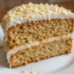 Almond Cake With White Chocolate Frosting