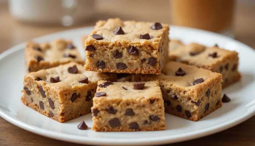Blondies With Chocolate Chips