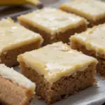 Banana Blondies With Brown Butter Frosting