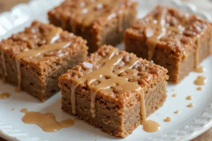 Toffee Blondies With Brown-Butter