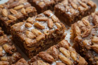 Homemade Blondies With Nuts
