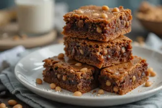 Vegan Blondies With Beans