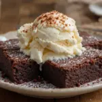 Brownies With Ice Cream
