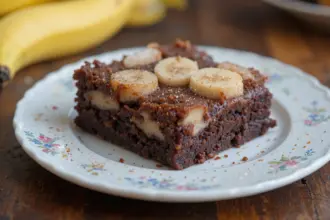 Brownies With Bananas