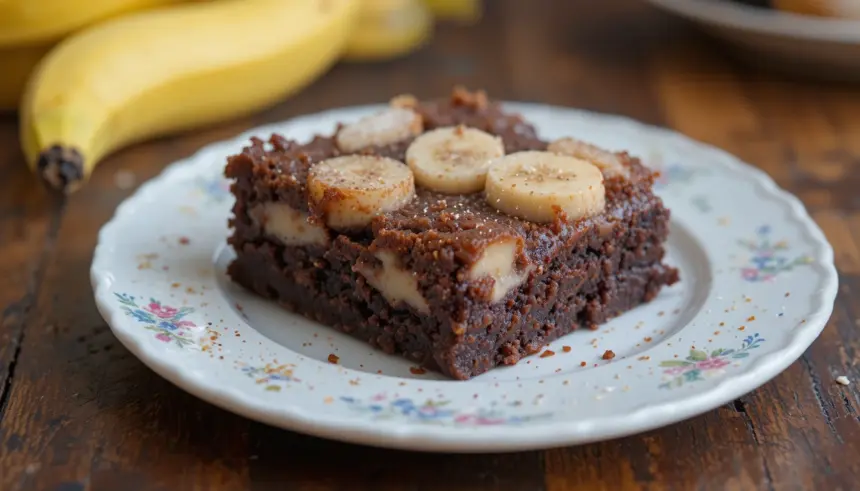 Brownies With Bananas