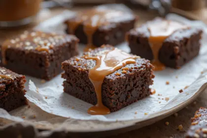 Brownies With Caramel