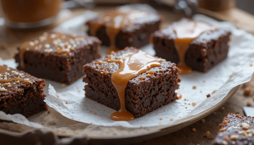 Brownies With Caramel