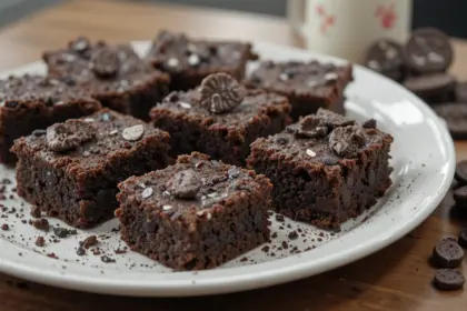Brownies With Oreos
