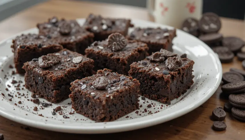 Brownies With Oreos