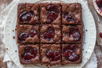 Brownies With Cherry Pie Filling