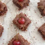 Brownies With Cherries
