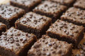 Mocha Brownies With Coffee Frosting