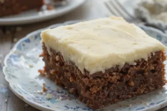 Buttermilk Brownies With Frosting