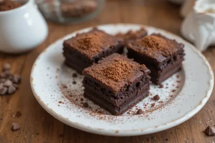 Brownies With Hot Chocolate Powder