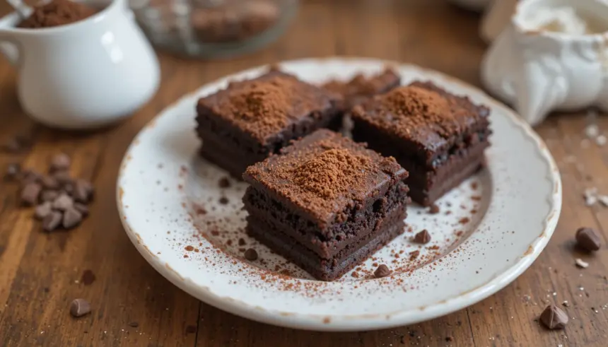 Brownies With Hot Chocolate Powder
