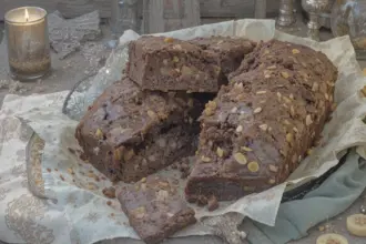 Flourless Brownies With Banana