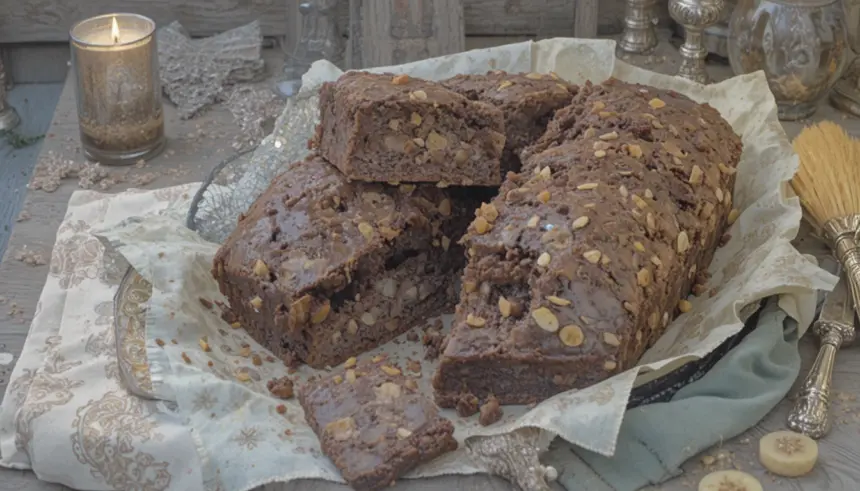 Flourless Brownies With Banana
