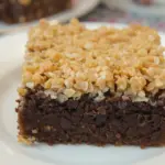 Brownies With Rice Krispie Topping
