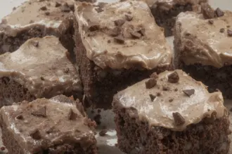 Chocolate Brownies With Frosting