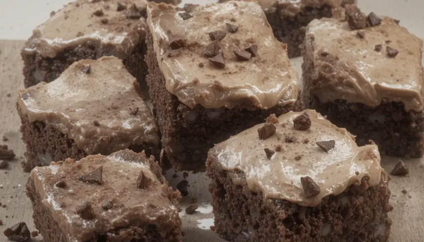 Chocolate Brownies With Frosting