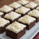 Brownies With Buttercream Frosting