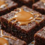 Brownies With Caramel In The Middle