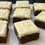 Banana Bread Brownies With Cream Cheese Frosting