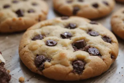 Chocolate Chip Cookies With Brownies