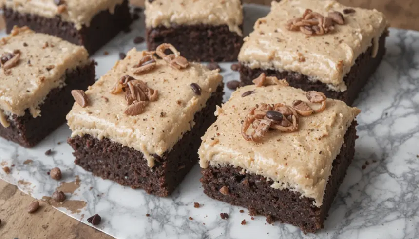 Brownies With Coffee Frosting