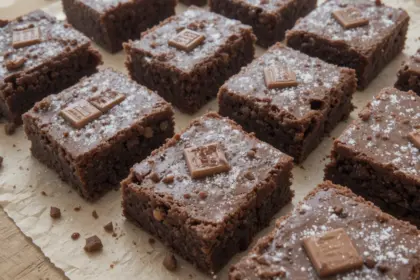 Brownies With Hershey Bars