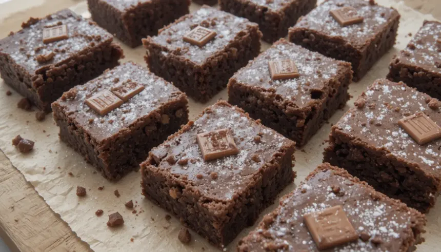 Brownies With Hershey Bars