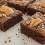 Brownies With Nuts On Top