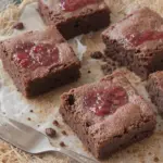 Brownies With Raspberry Jam