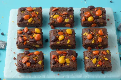 Brownies With Reeses Pieces