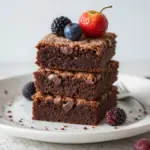 Brownies With Fruit On Top