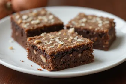 Brownies Healthy Recipe With Sweet Potatoe