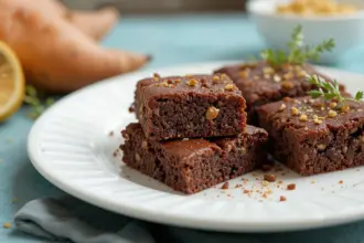 Healthy Brownies With Sweet Potato