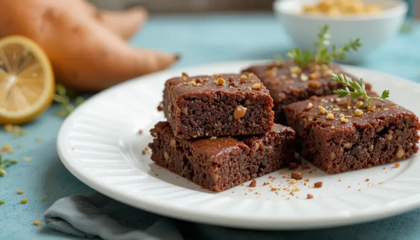 Healthy Brownies With Sweet Potato