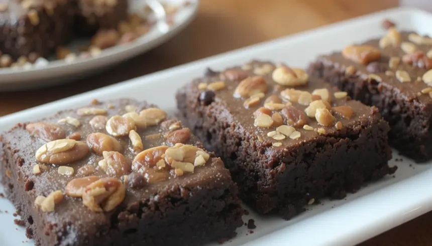 Homemade Brownies With Nuts