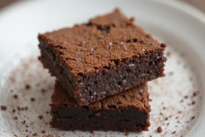 Healthy Brownies With Cocoa Powder