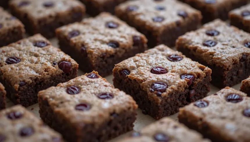 Brownies With Dried Cherries