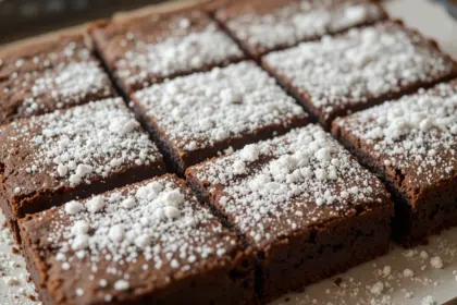 Brownies With Cornstarch