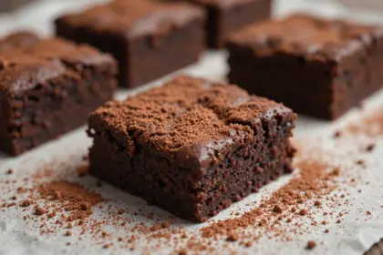 Fudgy Brownies With Cocoa Powder