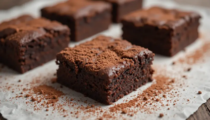 Fudgy Brownies With Cocoa Powder