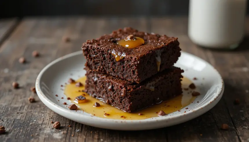Cocoa Brownies With Oil